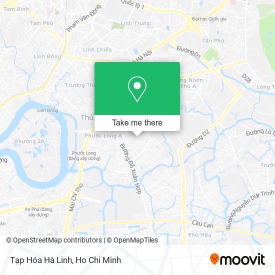 Tạp Hóa Hà Linh map