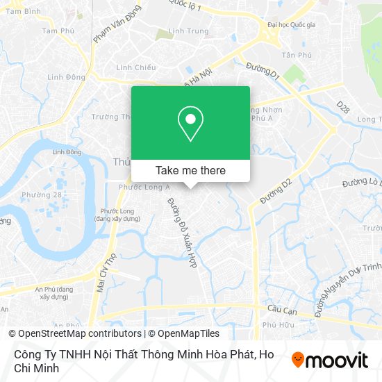 Công Ty TNHH Nội Thất Thông Minh Hòa Phát map