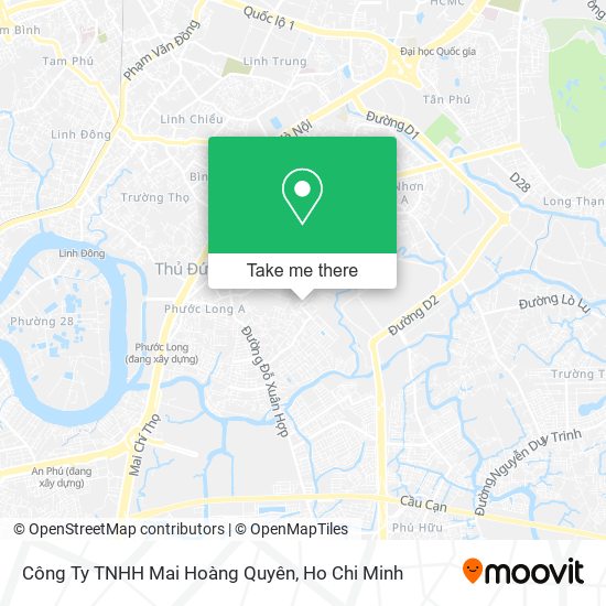 Công Ty TNHH Mai Hoàng Quyên map