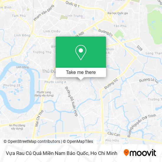 Vựa Rau Củ Quả Miền Nam Bảo Quốc map