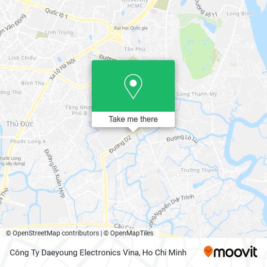 Công Ty Daeyoung Electronics Vina map