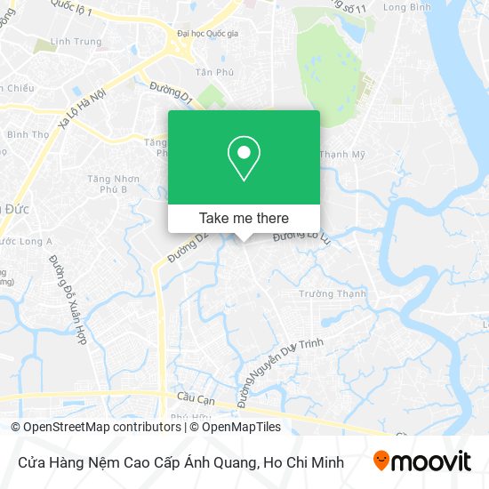 Cửa Hàng Nệm Cao Cấp Ánh Quang map