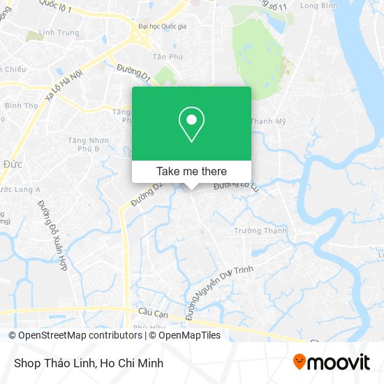 Shop Thảo Linh map