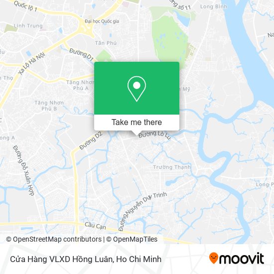 Cửa Hàng VLXD Hồng Luân map