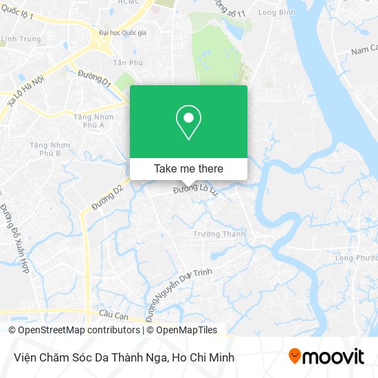 Viện Chăm Sóc Da Thành Nga map