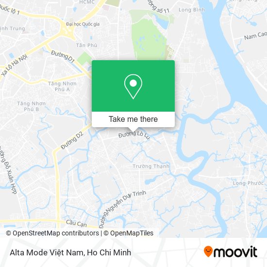 Alta Mode Việt Nam map