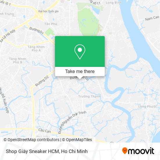 Shop Giày Sneaker HCM map