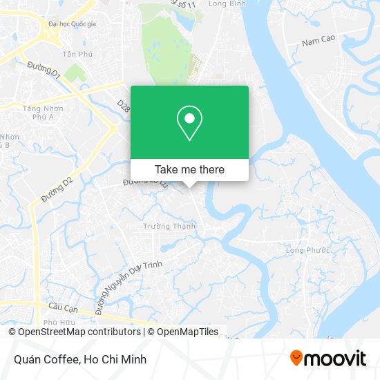 Quán Coffee map