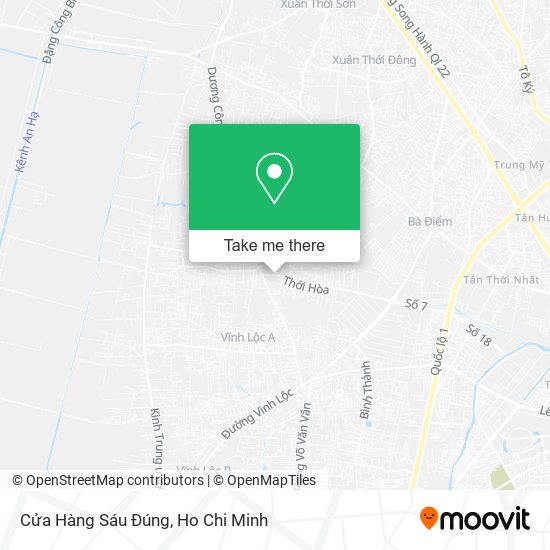 Cửa Hàng Sáu Đúng map