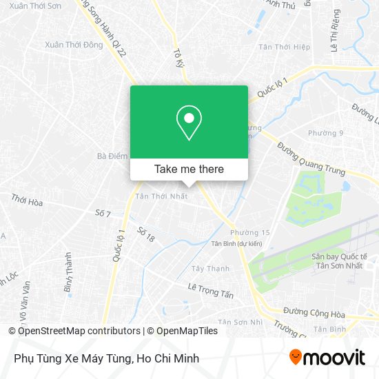 Phụ Tùng Xe Máy Tùng map