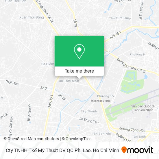 Cty TNHH Tkế Mỹ Thuật DV QC Phi Lao map