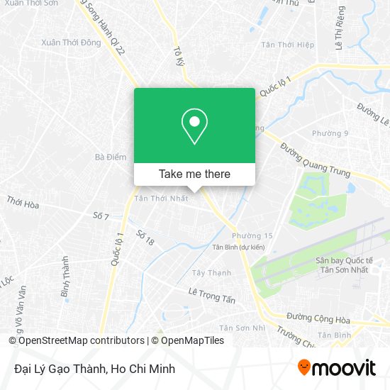 Đại Lý Gạo Thành map