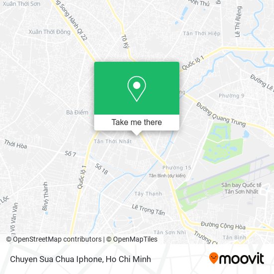 Chuyen Sua Chua Iphone map