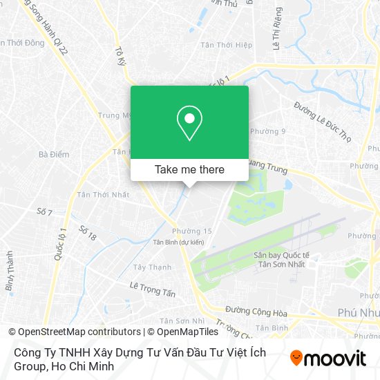 Công Ty TNHH Xây Dựng Tư Vấn Đầu Tư Việt Ích Group map