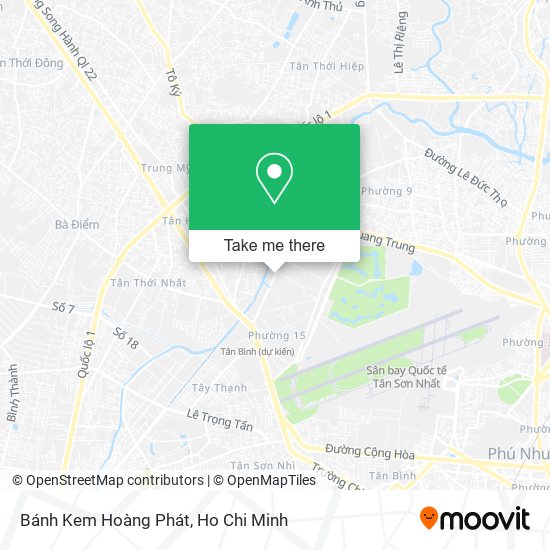 Bánh Kem Hoàng Phát map