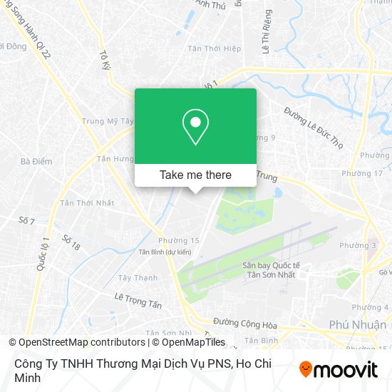 Công Ty TNHH Thương Mại Dịch Vụ PNS map