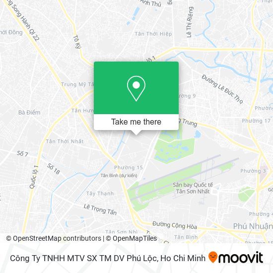 Công Ty TNHH MTV SX TM DV Phú Lộc map