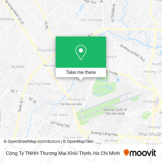 Công Ty TNHH Thương Mại Khôi Thịnh map