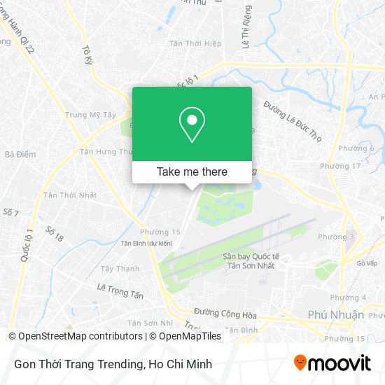 Gon Thời Trang Trending map