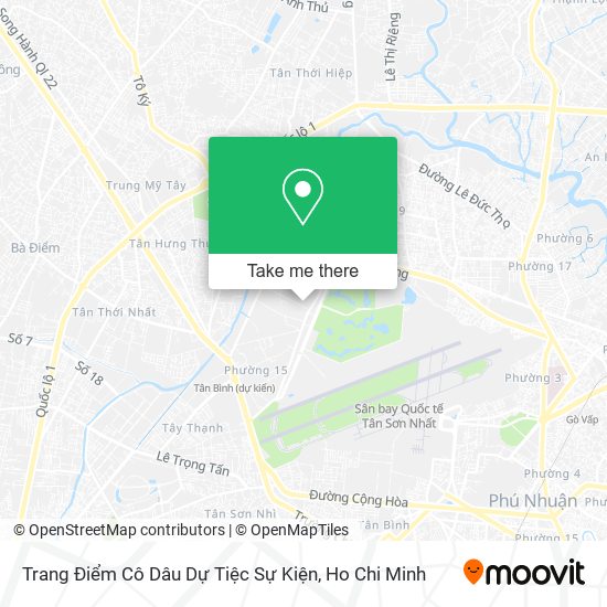 Trang Điểm Cô Dâu Dự Tiệc Sự Kiện map