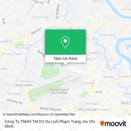 Công Ty TNHH TM DV Du Lịch Phạm Trang map