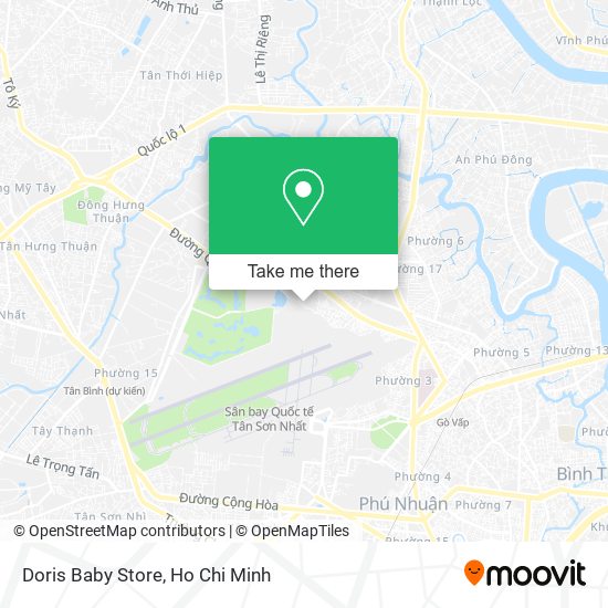 Doris Baby Store map