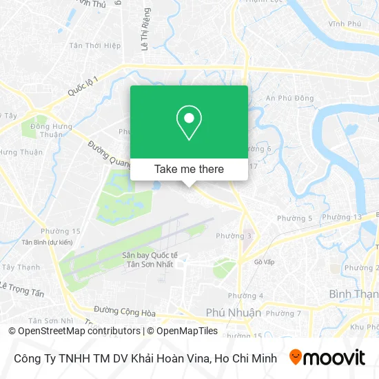 Công Ty TNHH TM DV Khải Hoàn Vina map