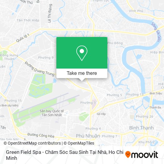 Green Field Spa - Chăm Sóc Sau Sinh Tại Nhà map