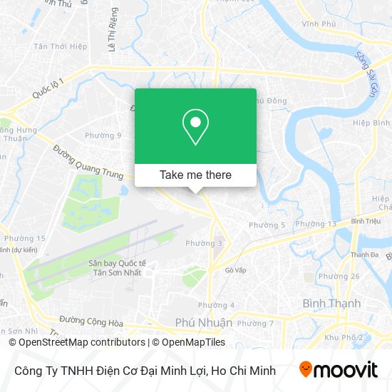 Công Ty TNHH Điện Cơ Đại Minh Lợi map