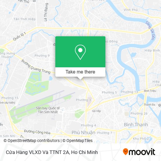 Cửa Hàng VLXD Và TTNT 2A map