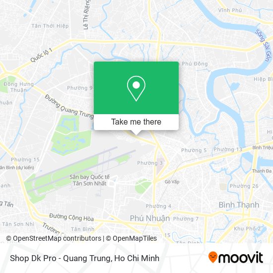 Shop Dk Pro - Quang Trung map