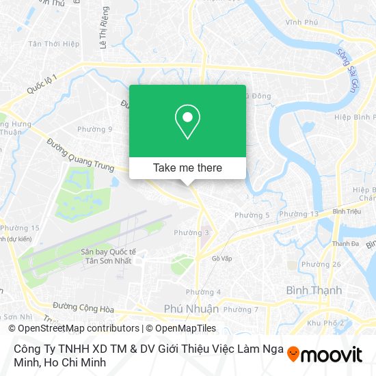 Công Ty TNHH XD TM & DV Giới Thiệu Việc Làm Nga Minh map