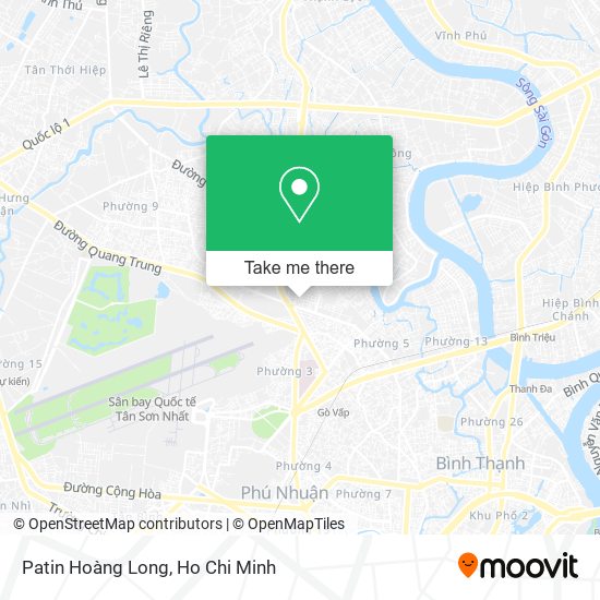 Patin Hoàng Long map
