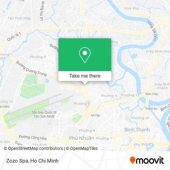 Zozo Spa map