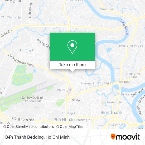 Bến Thành Bedding map