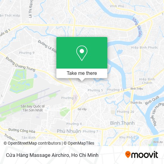 Cửa Hàng Massage Airchiro map