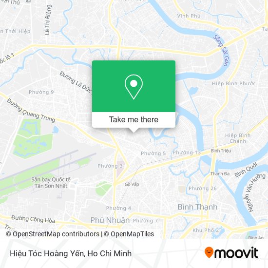 Hiệu Tóc Hoàng Yến map