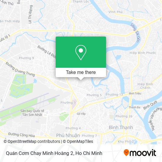 Quán Cơm Chay Minh Hoàng 2 map