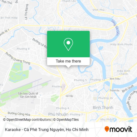 Karaoke - Cà Phê Trung Nguyên map