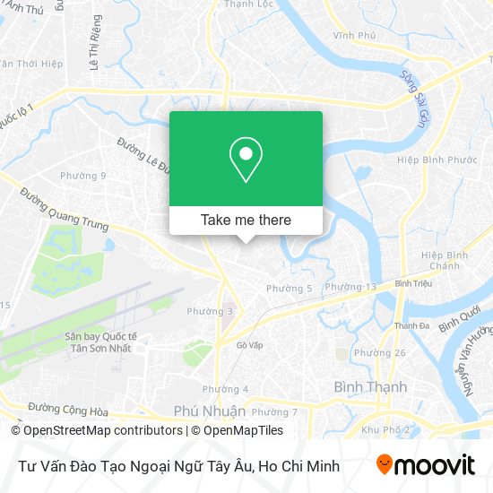 Tư Vấn Đào Tạo Ngoại Ngữ Tây Âu map