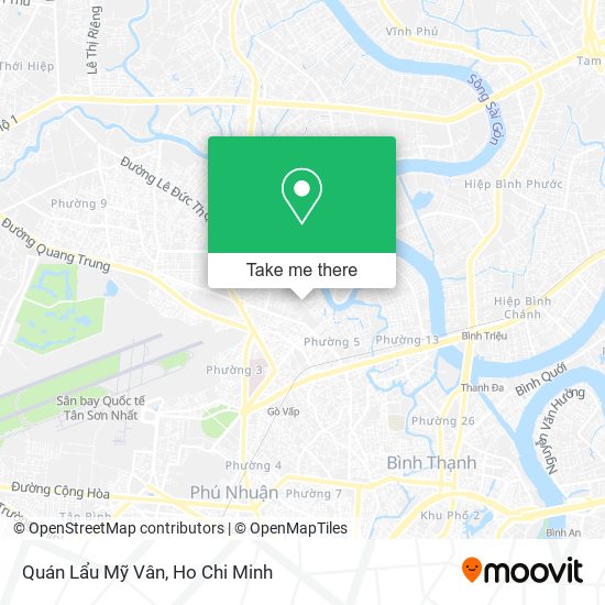 Quán Lẩu Mỹ Vân map