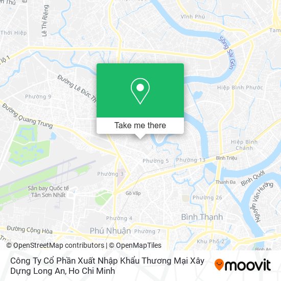 Công Ty Cổ Phần Xuất Nhập Khẩu Thương Mại Xây Dựng Long An map