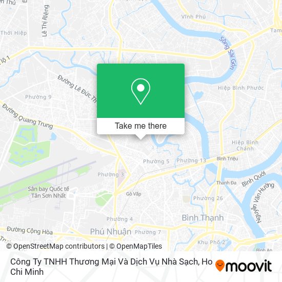 Công Ty TNHH Thương Mại Và Dịch Vụ Nhà Sạch map