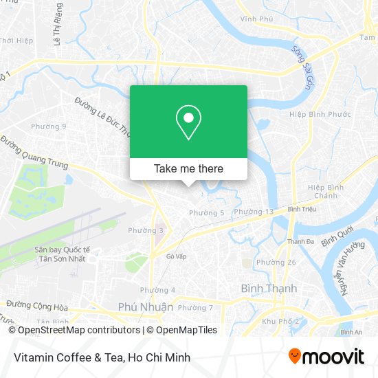 Vitamin Coffee & Tea map