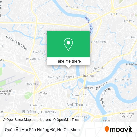 Quán Ăn Hải Sản Hoàng Đế map