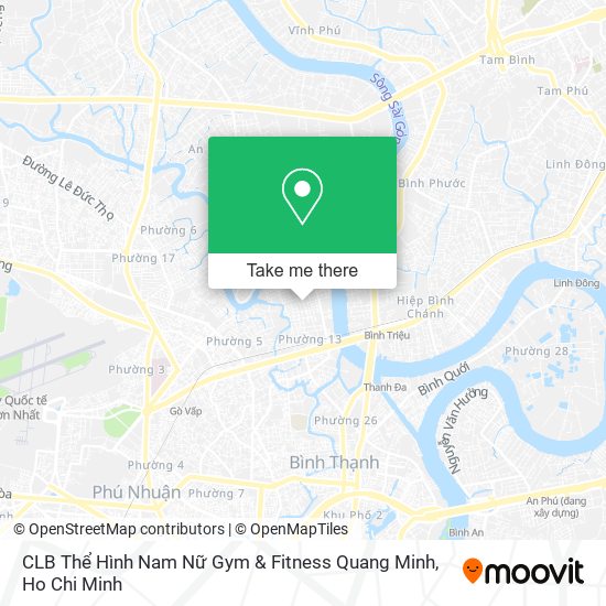 CLB Thể Hình Nam Nữ Gym & Fitness Quang Minh map