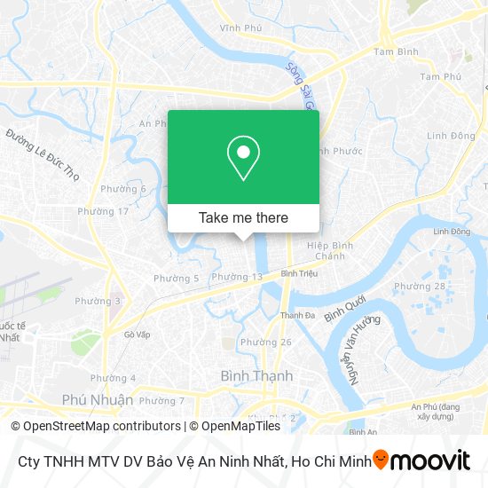 Cty TNHH MTV DV Bảo Vệ An Ninh Nhất map