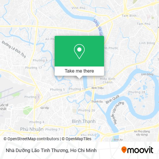 Nhà Dưỡng Lão Tình Thương map