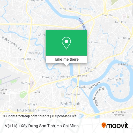 Vật Liệu Xây Dựng Sơn Tịnh map