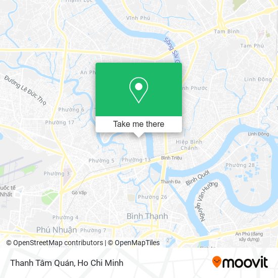 Thanh Tâm Quán map